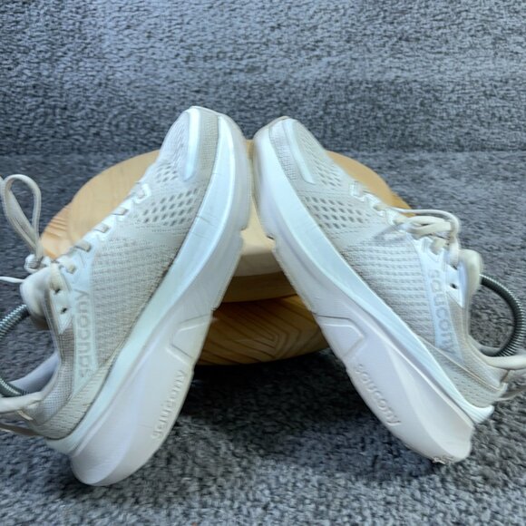 Saucony Guide 17 Running Shoe Womens Size 8.5 Cream Gym Training Sneakers - Picture 5 of 8